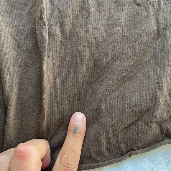 Set of 2 Topshop fitted tank tops brown and black size small - Picture 4 of 4